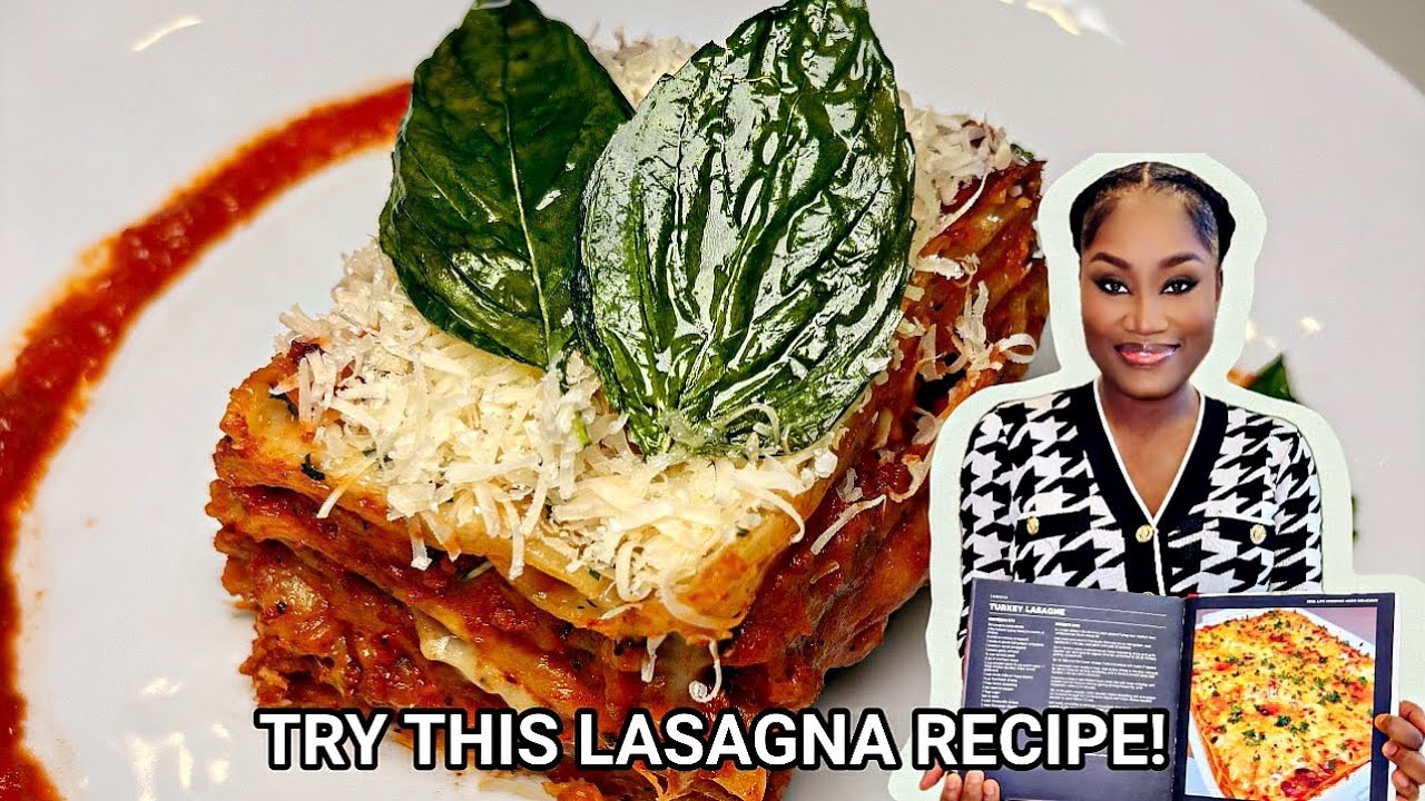 Making dinner for my family of 9: TURKEY LASAGNA