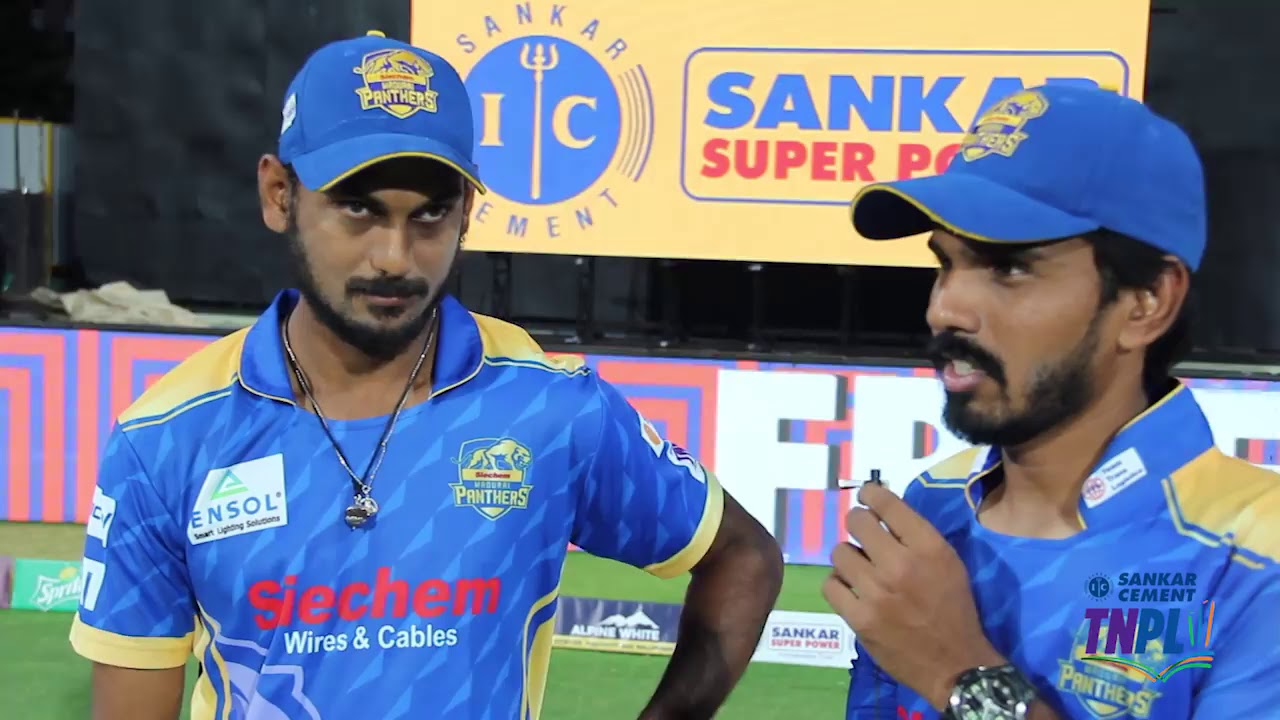 Players react after the victory against Tuti Patriots | TNPL 2018