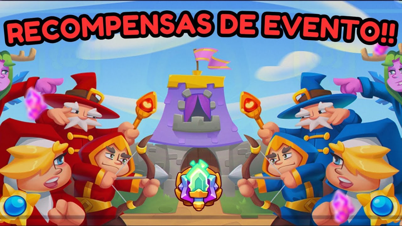 RUSH ROYALE - TODAS AS RECOMPENSAS DO PASSE DE EVENTO!! VALE A PENA??
