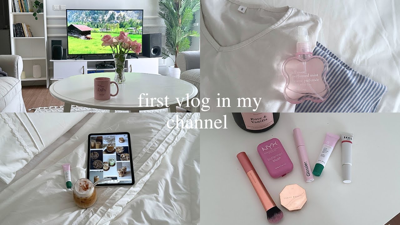 First vlog | اول فلوق بقناتي ، خمس أيام من حياتي 🌷🌸🪄🧸🌼