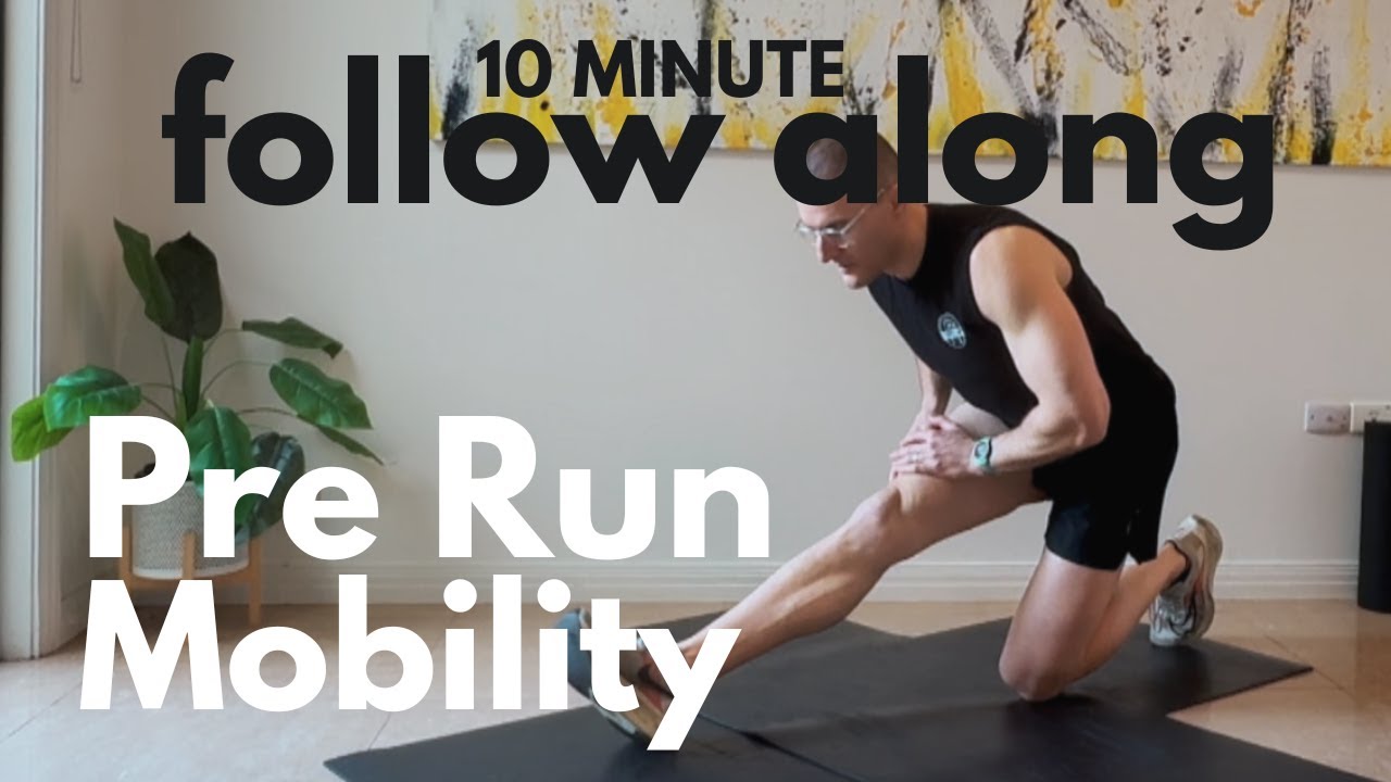10 min Pre Run Mobility - Follow along stretch and mobility routine