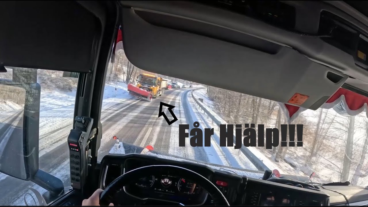 Fint Väder! (Plogning med Scanian)