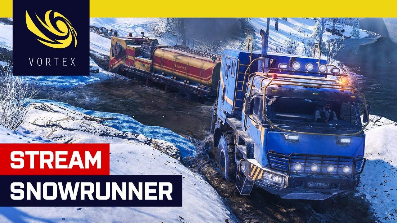 Hrajeme živě SnowRunner. Zjišťujeme, jak funguje přeprava těžkého nákladu v zasněžené krajině
