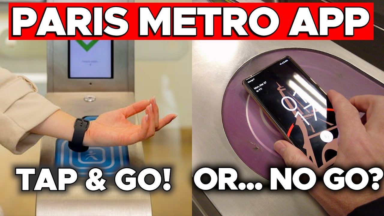 Ride the Paris Metro with your phone — If You’re Allowed!