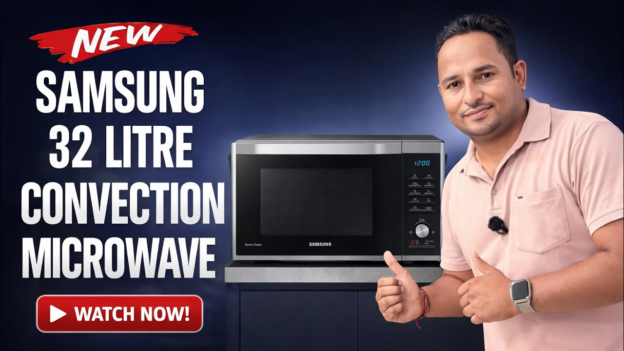 Latest Samsung Convection Microwave Oven With Hot Blast Feature | Demo and Unboxing