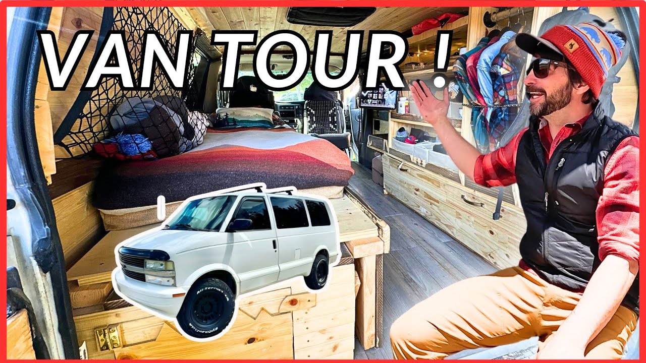 ТУР НА КЕМПЕР-ВАНАХ CHEVY ASTRO!