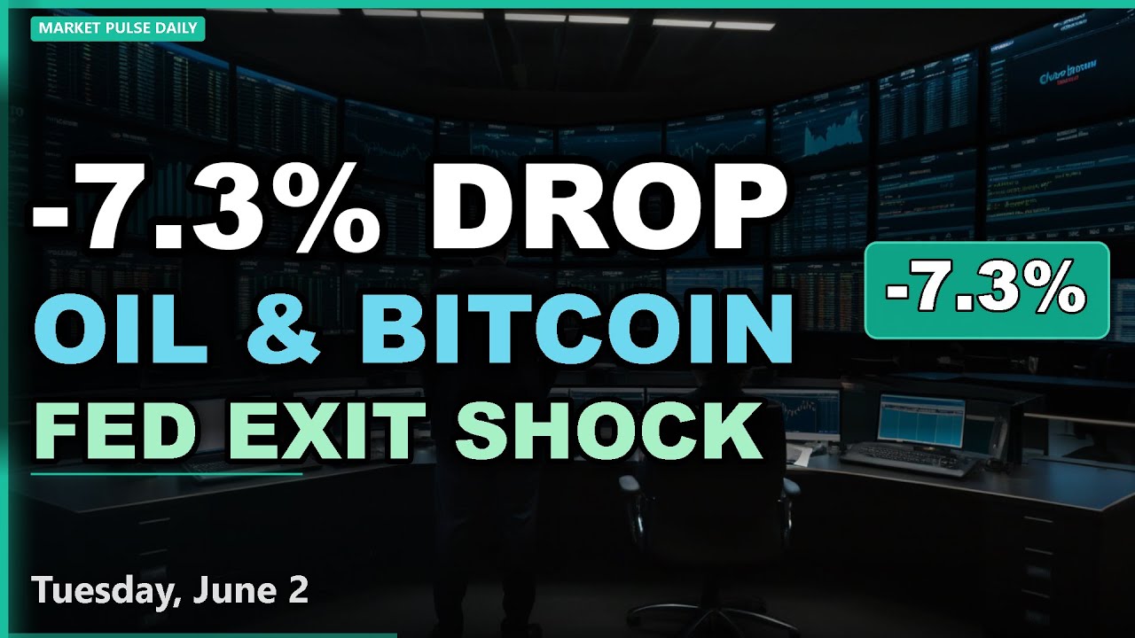 Fed Exit, Oil Crash & Musk Merger Rumors 🚨