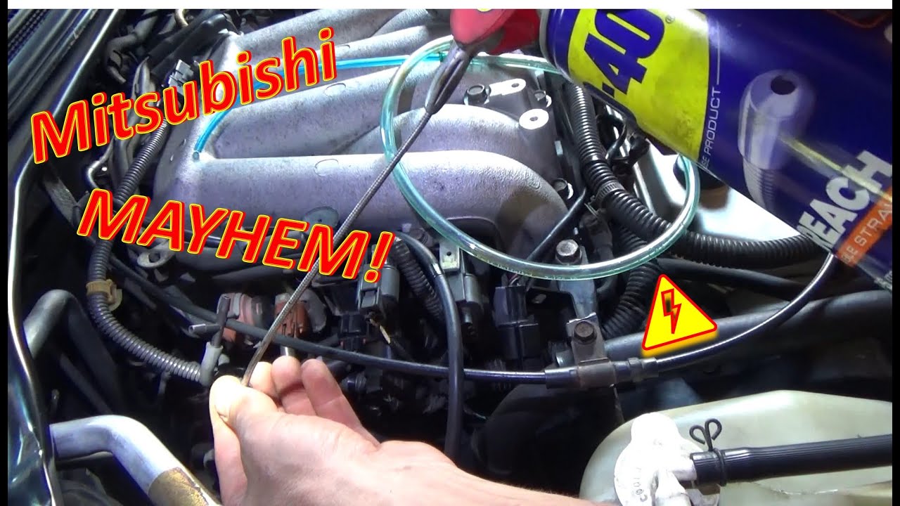 Mitsubishi MAYHEM! (Idle, EGR, BLOWN Radiator?!)