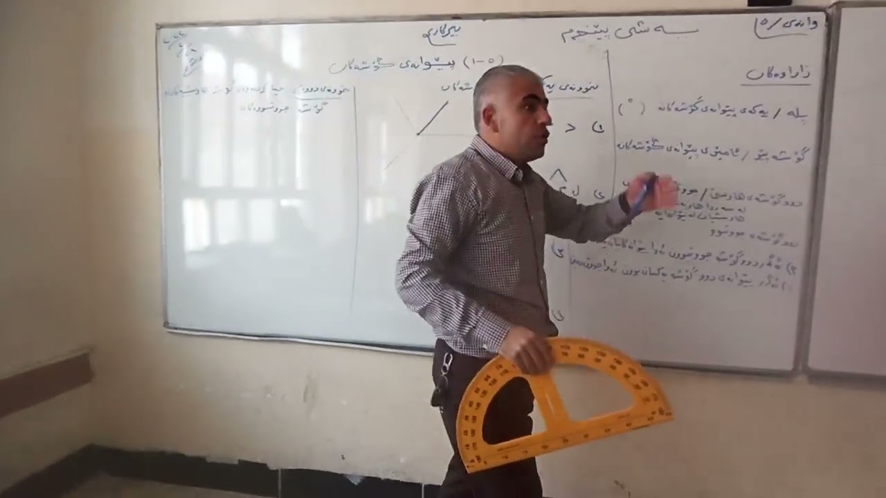 پێوانەی گۆشەکان