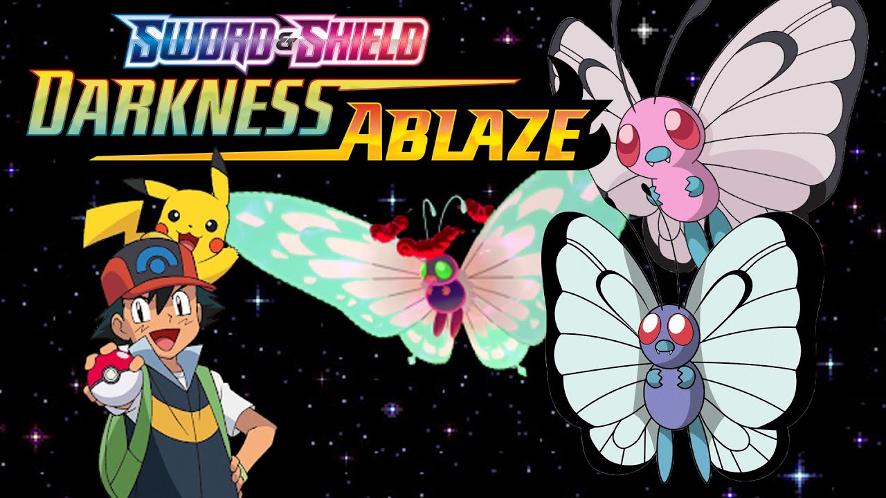 GOLD & Butterfree Ultra Rares?? || Darkness Ablaze Box