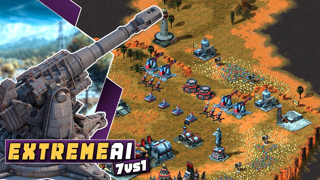 Они улучшили ЭКСТРЕМАЛЬНЫЙ ИИ в Red Alert 2!