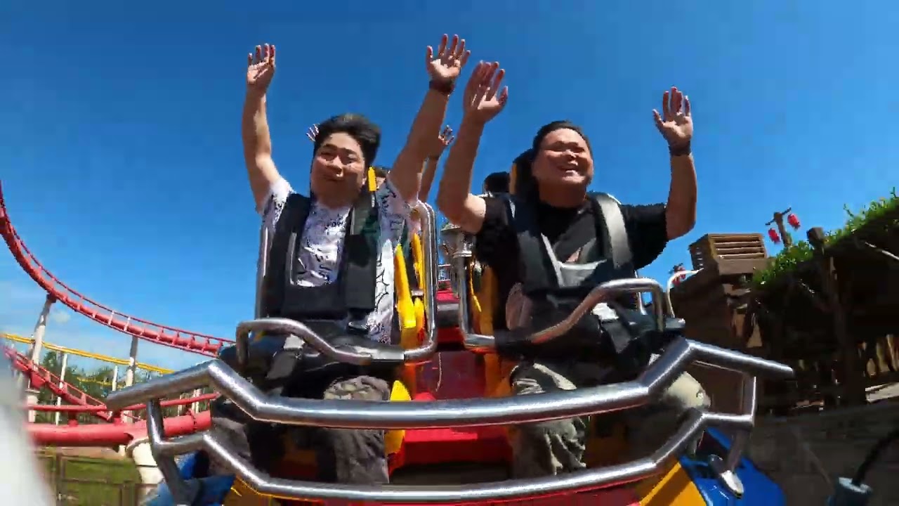 Invincible Warriors (Vekoma Renegade Coaster) POV/Riders Cam/Multi Angle - FT Wild Land