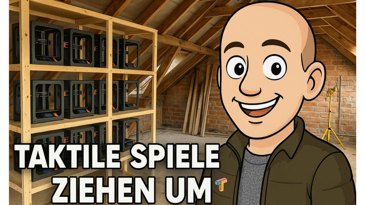 Taktile Spiele ziehen um - Besichtigung der neuen Betriebsräume