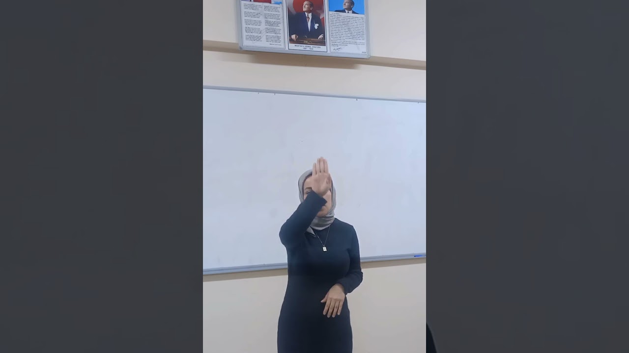 İşaret Dili Mesleklerin Gösterimi 🤟🏻
