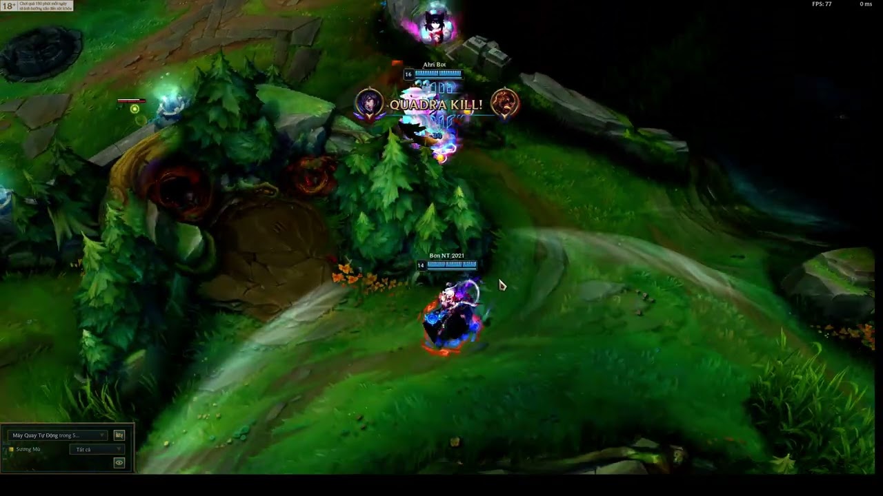 Ahri Pentakill. Super Carry / League Of Legends/ Li&ecirc;n Minh Huyền Thoại.