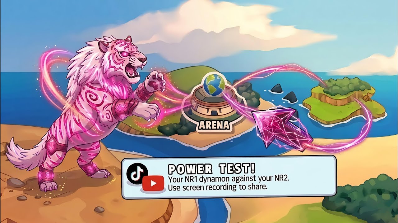 Dynamons World 1.12.52 New exclusive skill! POWER TEST! Full Details #dynamonsworld #viralvideo2026