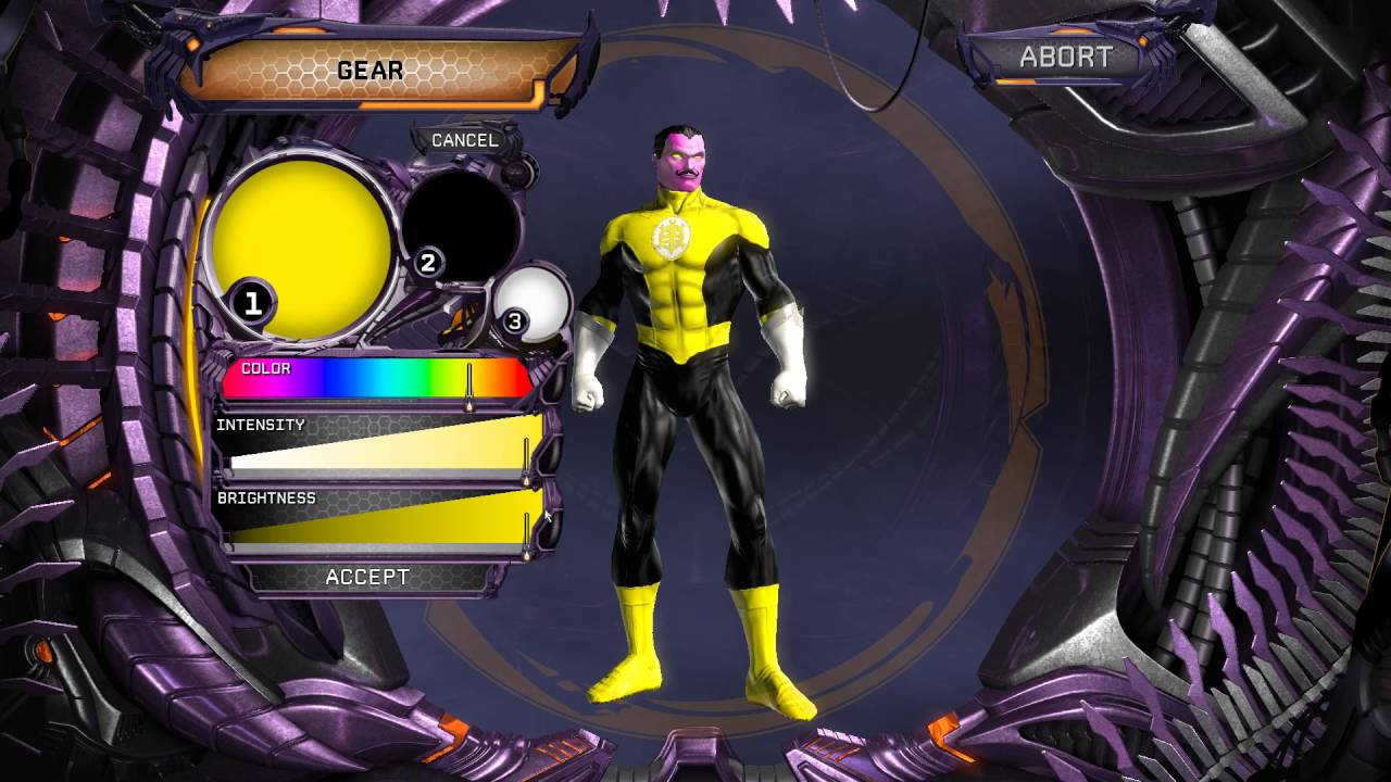 DC Universe Online - Character Creation Sinestro (Hero / Villain)