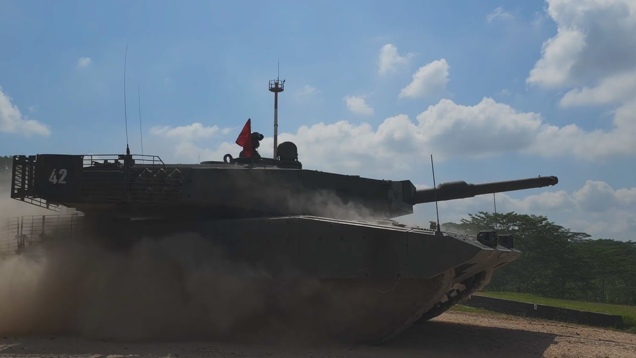 SAF Army Visit 2023, Sungei Gedong Camp – Firepower Demonstration