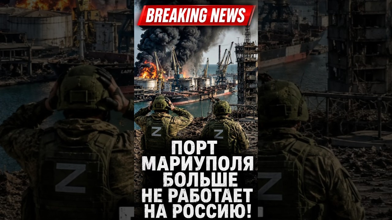 The port of Mariupol no longer works for Russia!