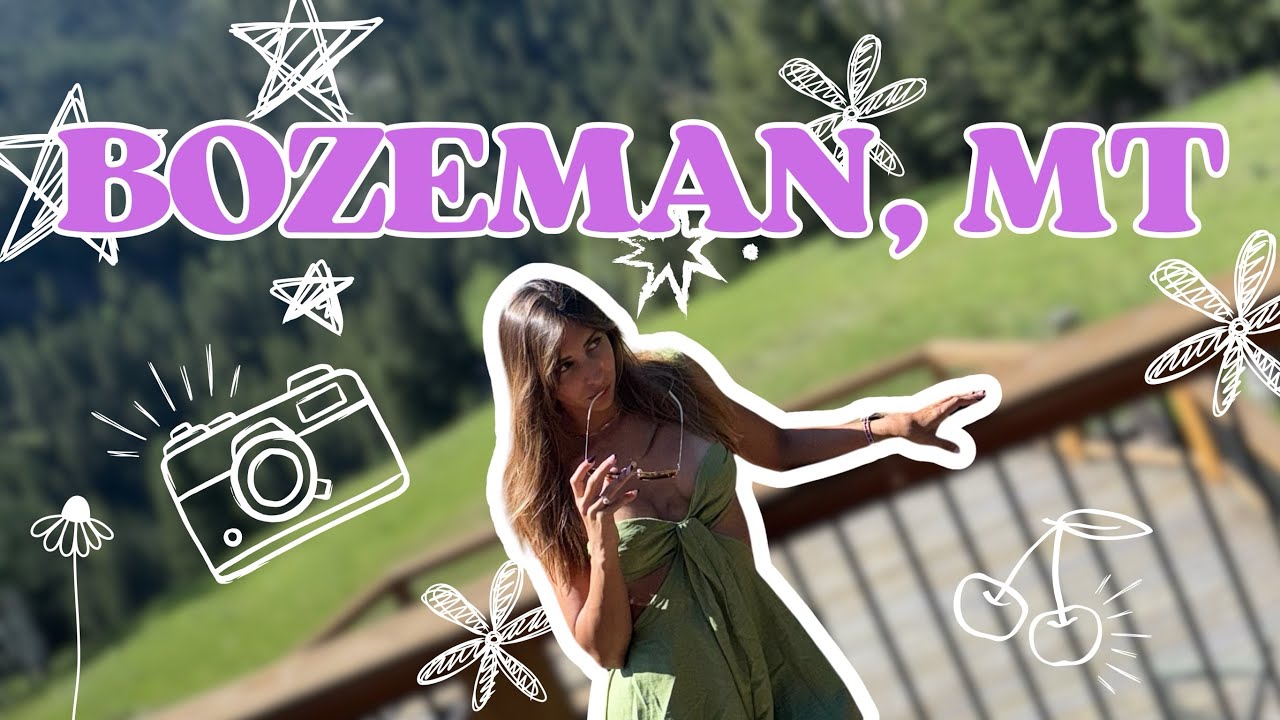 Travel With Me to Bozeman, Montana! Views, Hikes and More :)