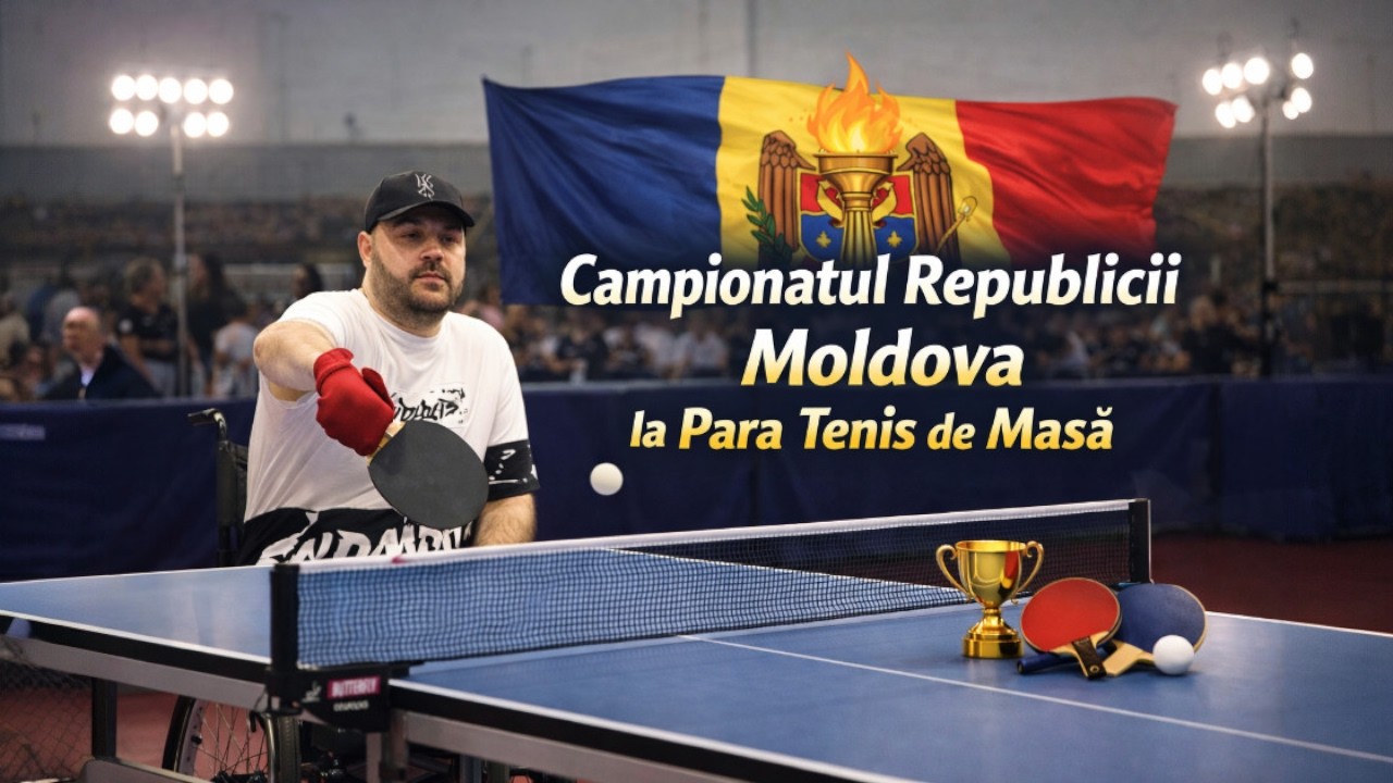 Gomaniuc Alexandr | Campionatul Republicii Moldova la Para Tenis de Masă | Chișinău | 29.11.2025