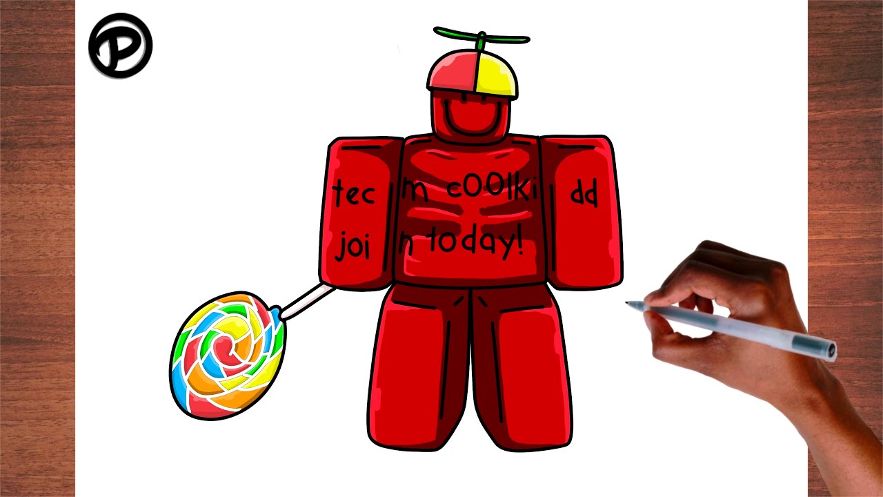 How to Draw Whimsical Coolkidd from Forsaken Roblox Step by step