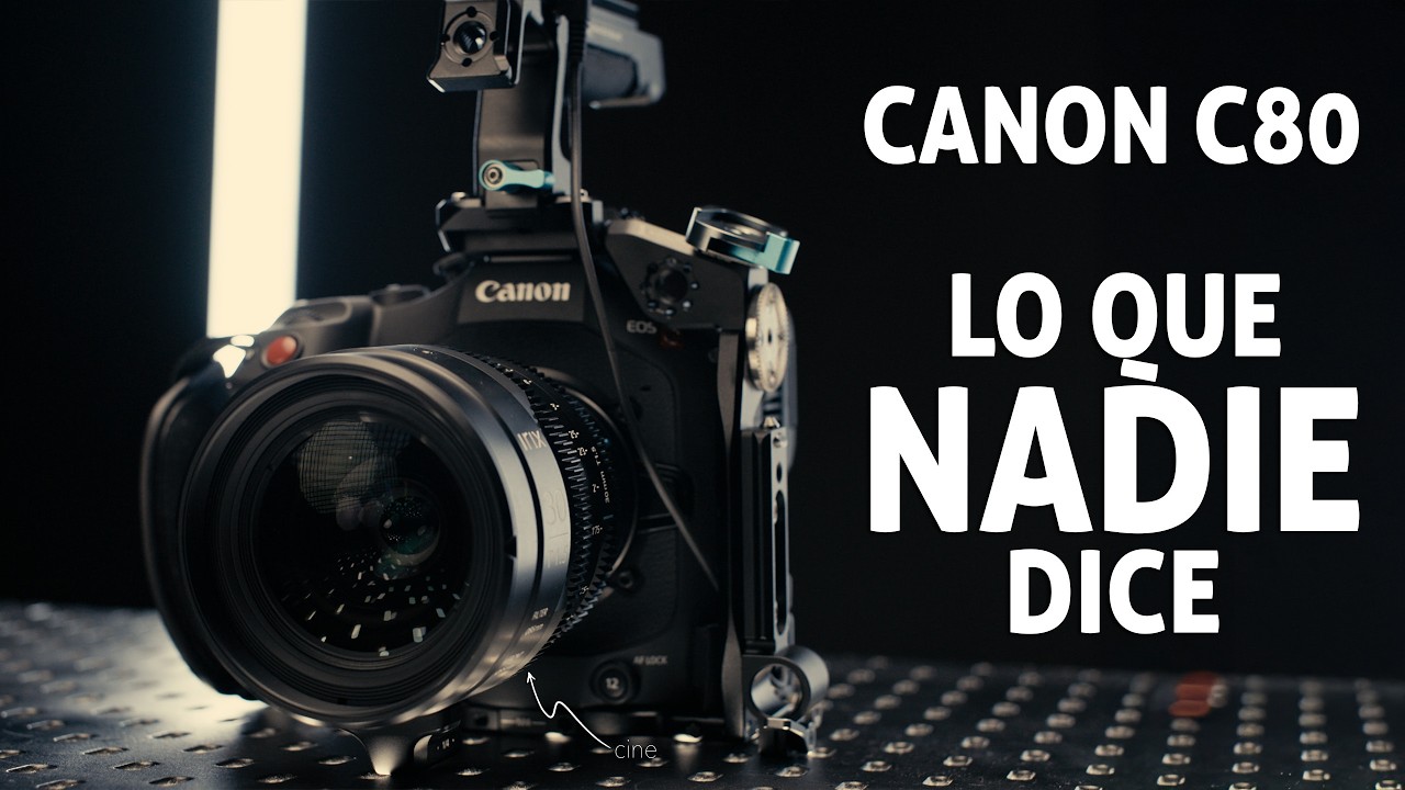 Probé la Canon C80 y esto cambió mi forma de grabar 💥 los 24 minutos mas honestos que veras