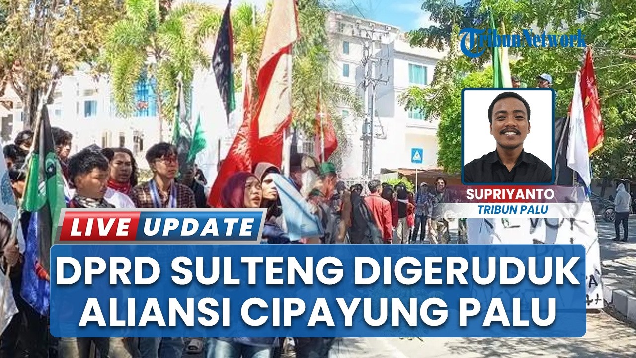 Aliansi Cipayung Palu Geruduk DPRD Sulteng, Desak Evaluasi MBG