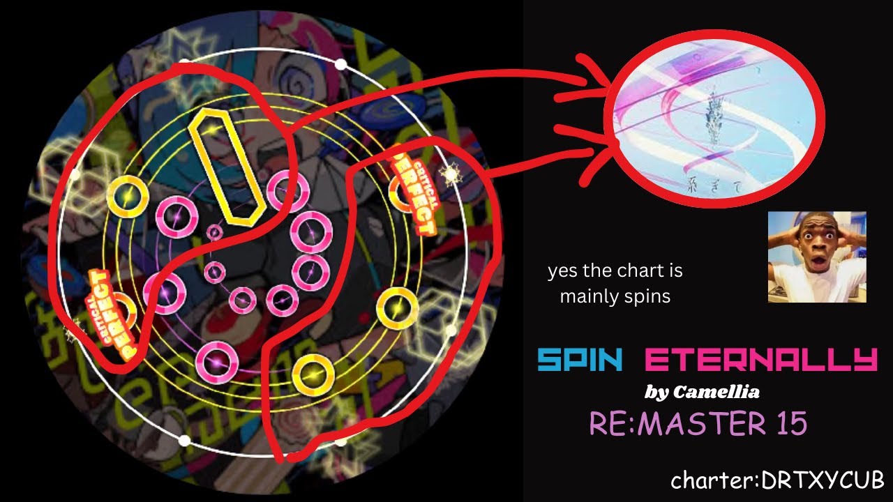 Spin Eternally by Camellia - maimai fanchart RE:MASTER 15