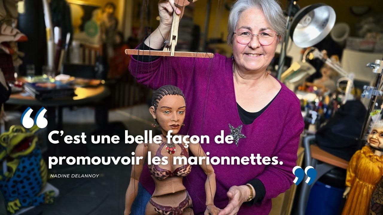 Portrait thiaisien : à la rencontre de Nadine Delannoy et ses marionnettes