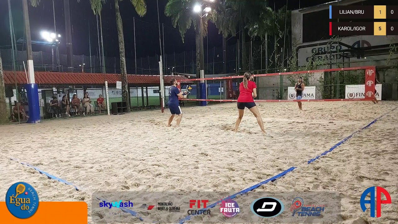 1°ETAPA DO RANKING DE BEACH TENIS🅰️🅿️
LILIAN/BRU VS KAROL/IGOR