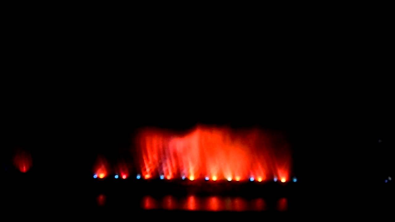 Musical Fountain at Science City, Ahmedabad, India.MOV