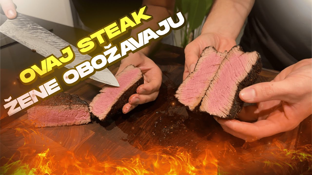 Kako Ispeći NAJBOLJI Biftek KOD KUĆE!