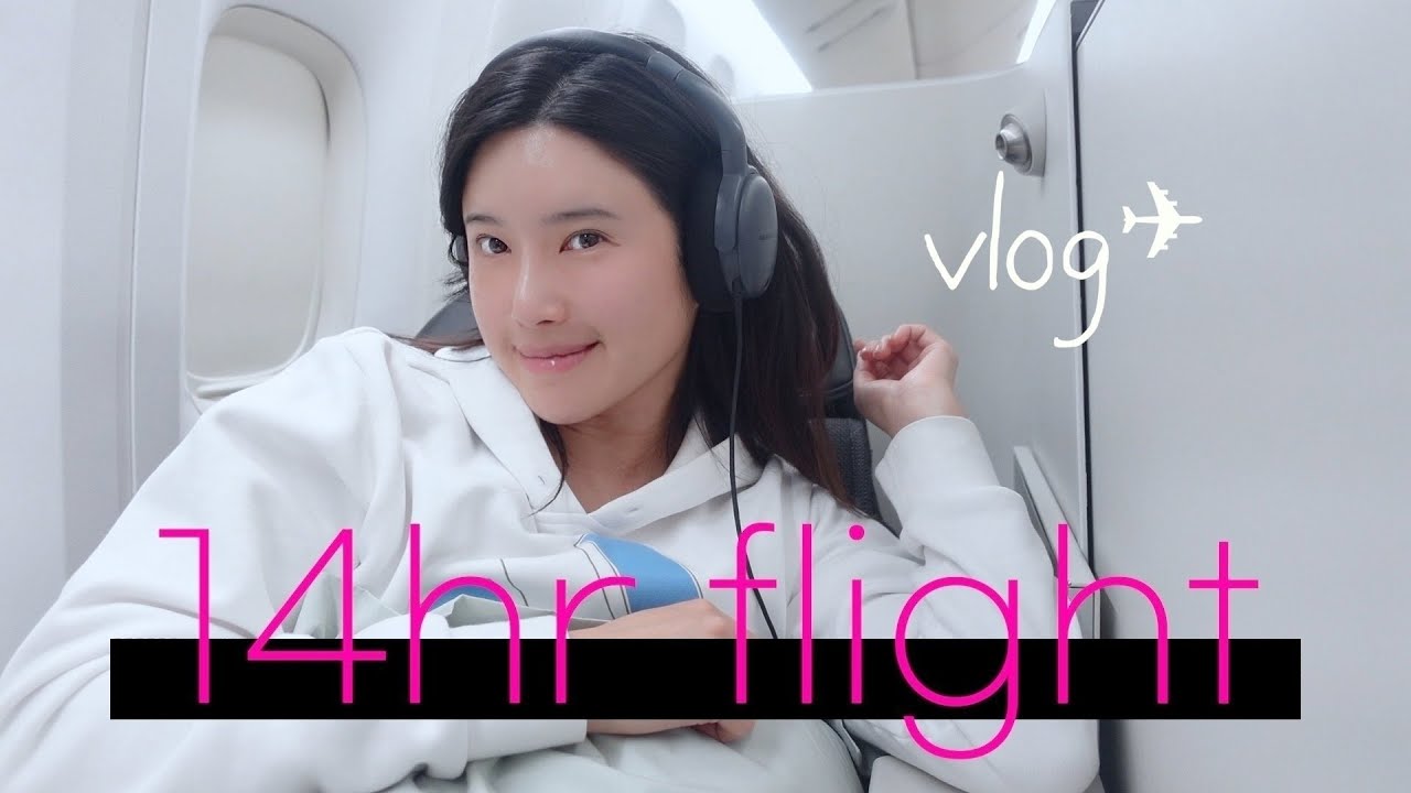 Seoul to Washington DC, in-flight vlog ✈