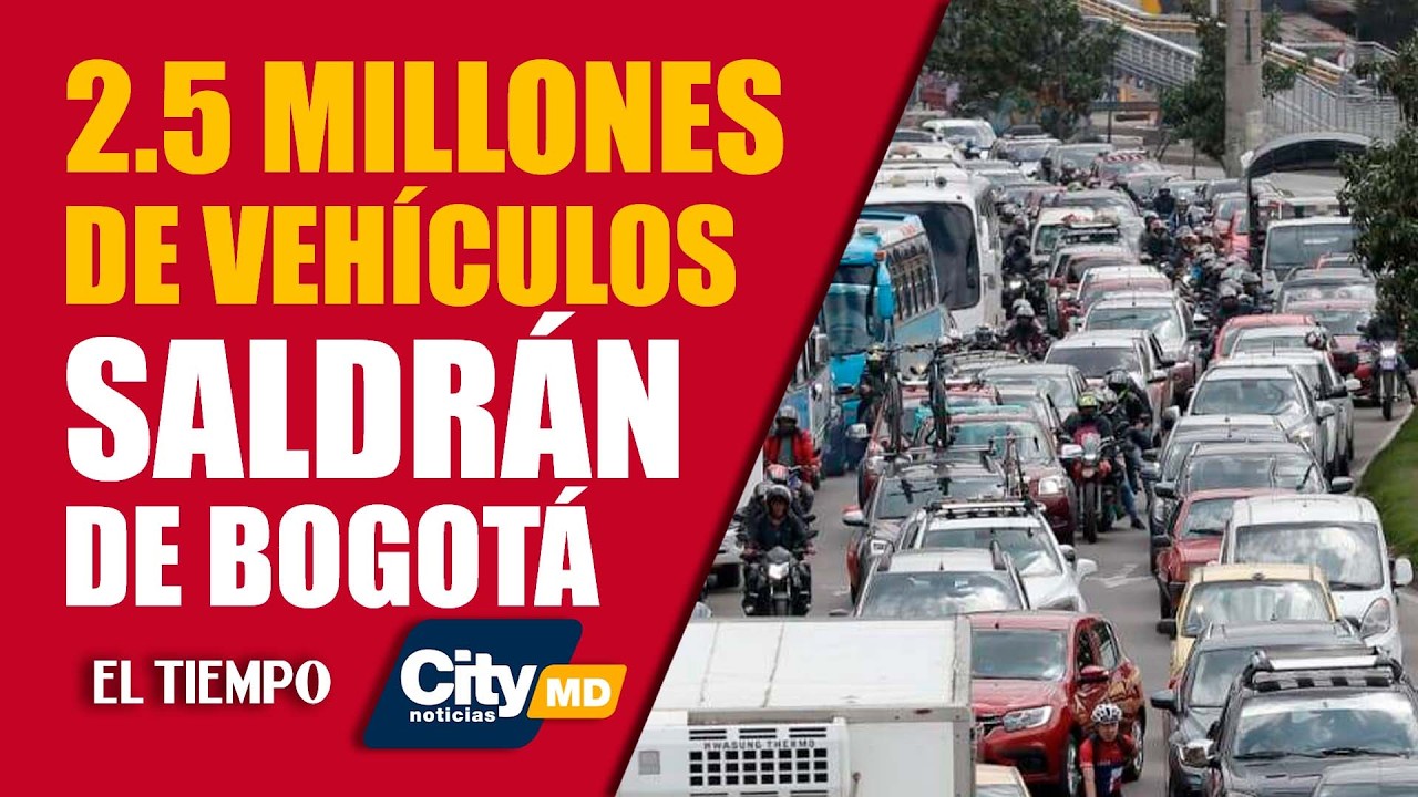 CityNoticias 31 de marzo: M&aacute;s de 2.5 millones de veh&iacute;culos sanldr&aacute;n de Bogot&aacute; por la Autosur