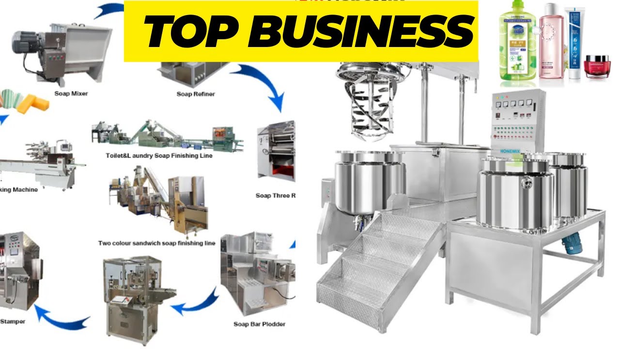 How to Start a Solid Hard and Liquid Soap-Making Business in Africa