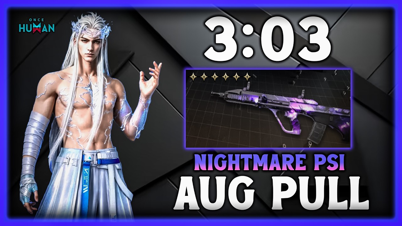 NEW META SILO NIGHTMARE PSI SPEED RUN🥶AUG ELECTRON POWER SURGE BUILD ONCE HUMAN