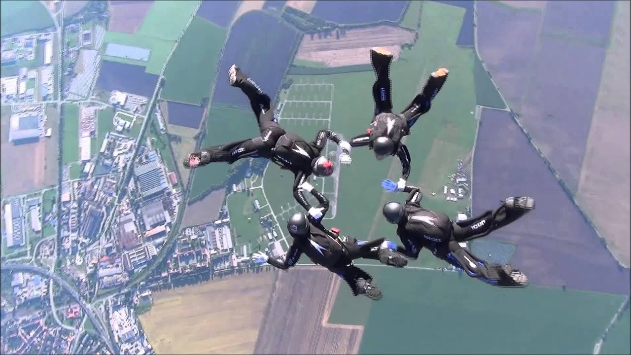 2014 / FAI World Formation Skydiving Championships - Gold Medal France - 4-Way Female