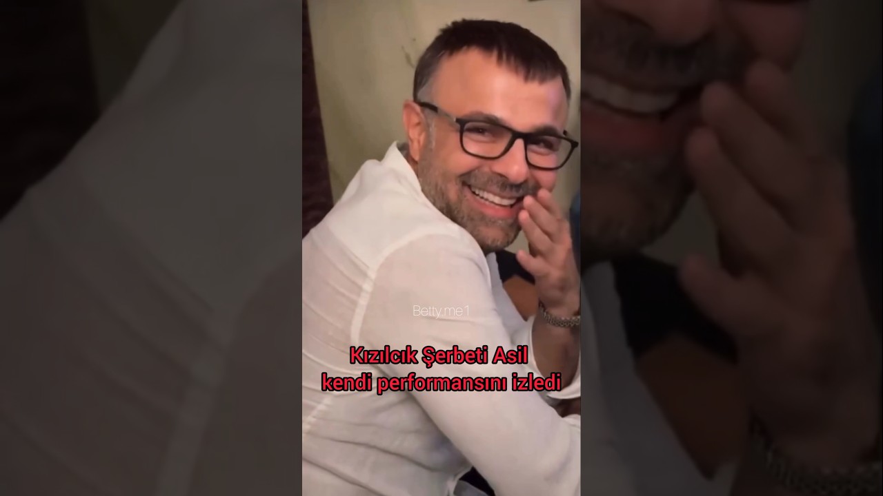 Kızılcık Şerbeti Asil kendi performansını izliyor / Erkan Avcı / 104.B&ouml;l&uuml;m