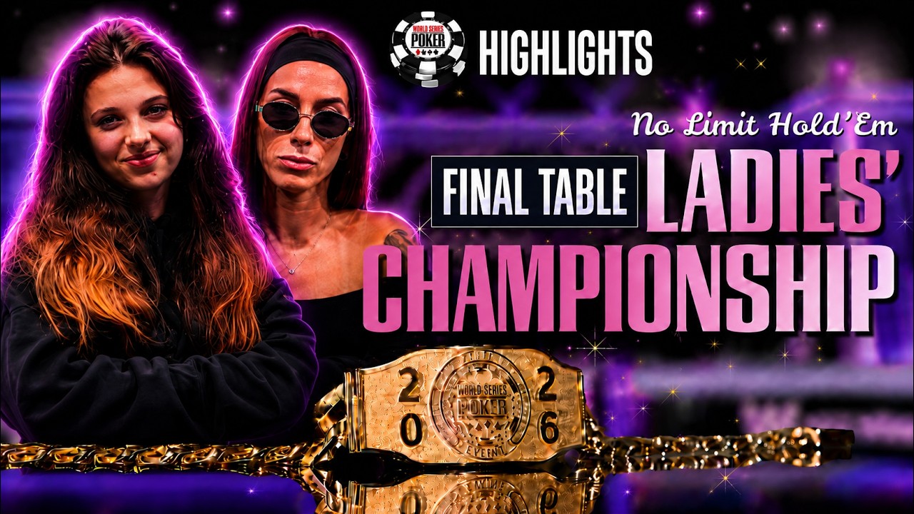 HIGHLIGHTS | $1,000 Ladies Championship | Final Table