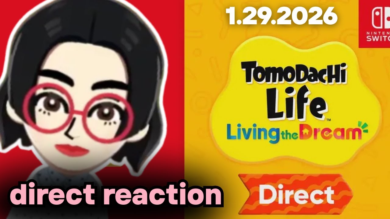 🔴 Tomodachi Life: Living the Dream Nintendo Direct (live reaction) + ACNH 3.0 Item Giveaway