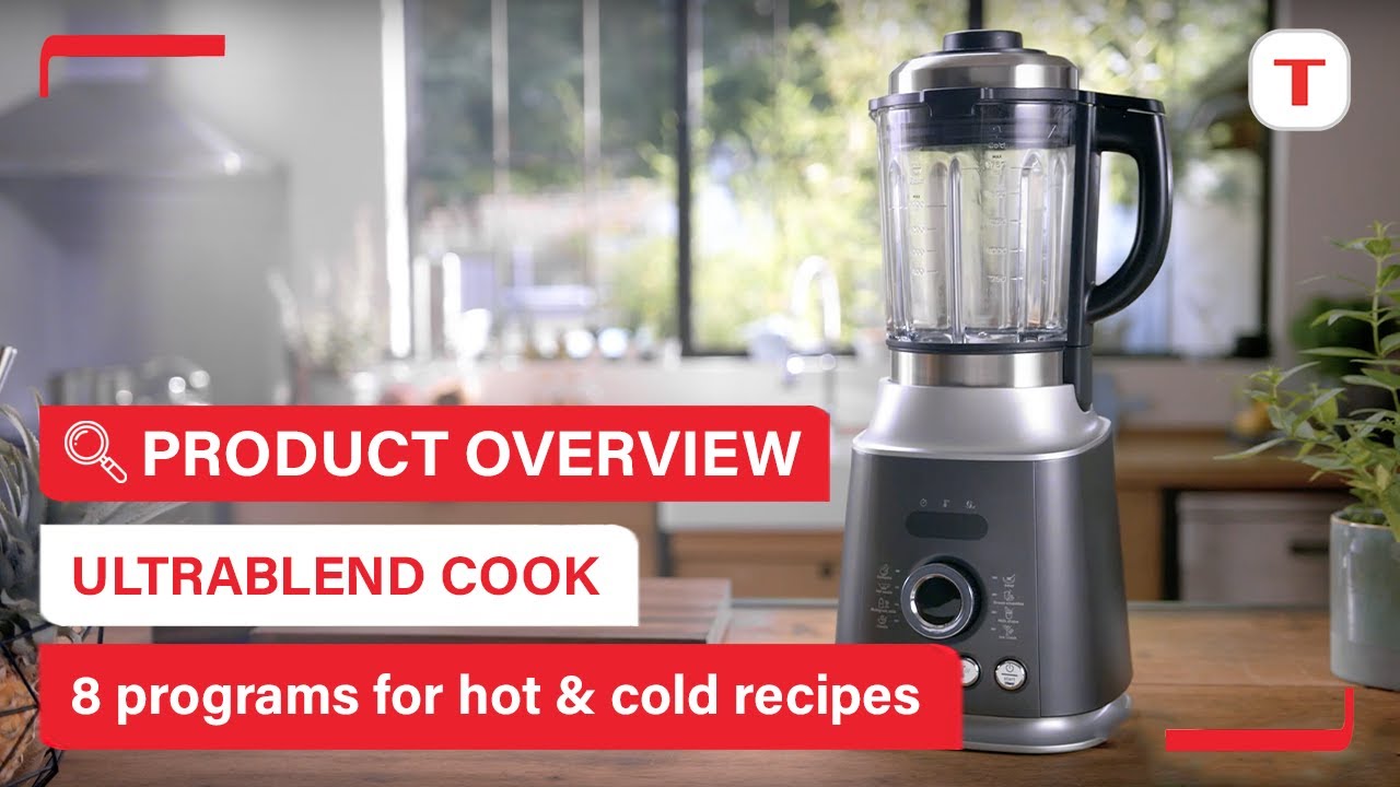 8 automatic programs for a wide range of preparations fast and easy with Ultrablend Cook | Tefal