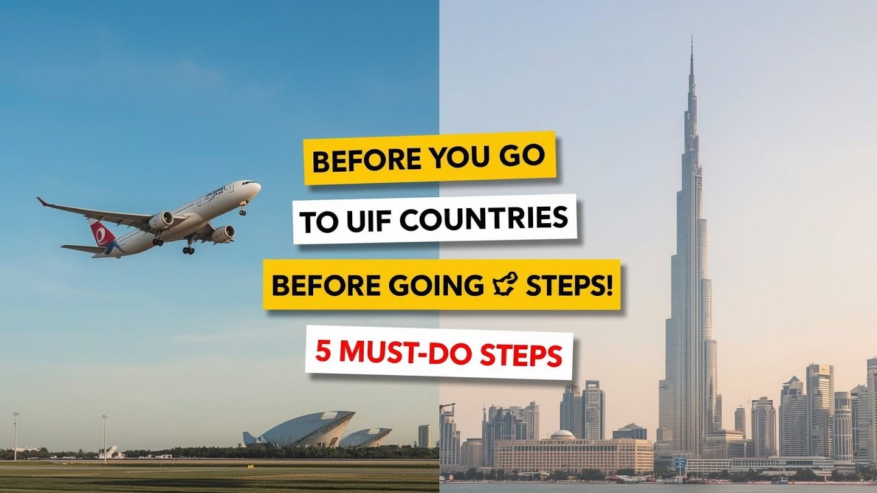 Must-Do Steps Before Going to Gulf Countries | Pakistani Workers Guide