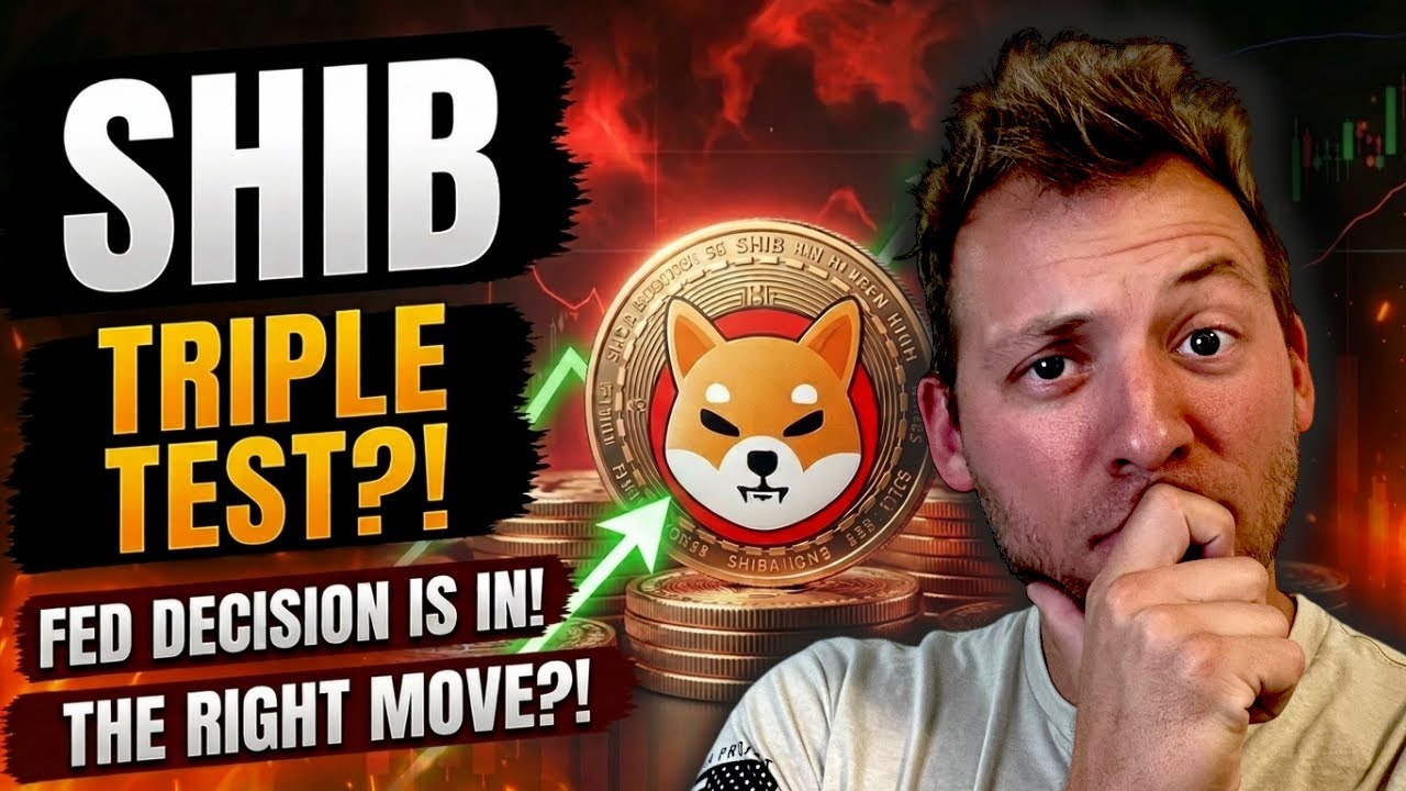 SHIBA INU &mdash; Тройное испытание SHIB?! Решение ФРС принято! Верный ли это шаг?!