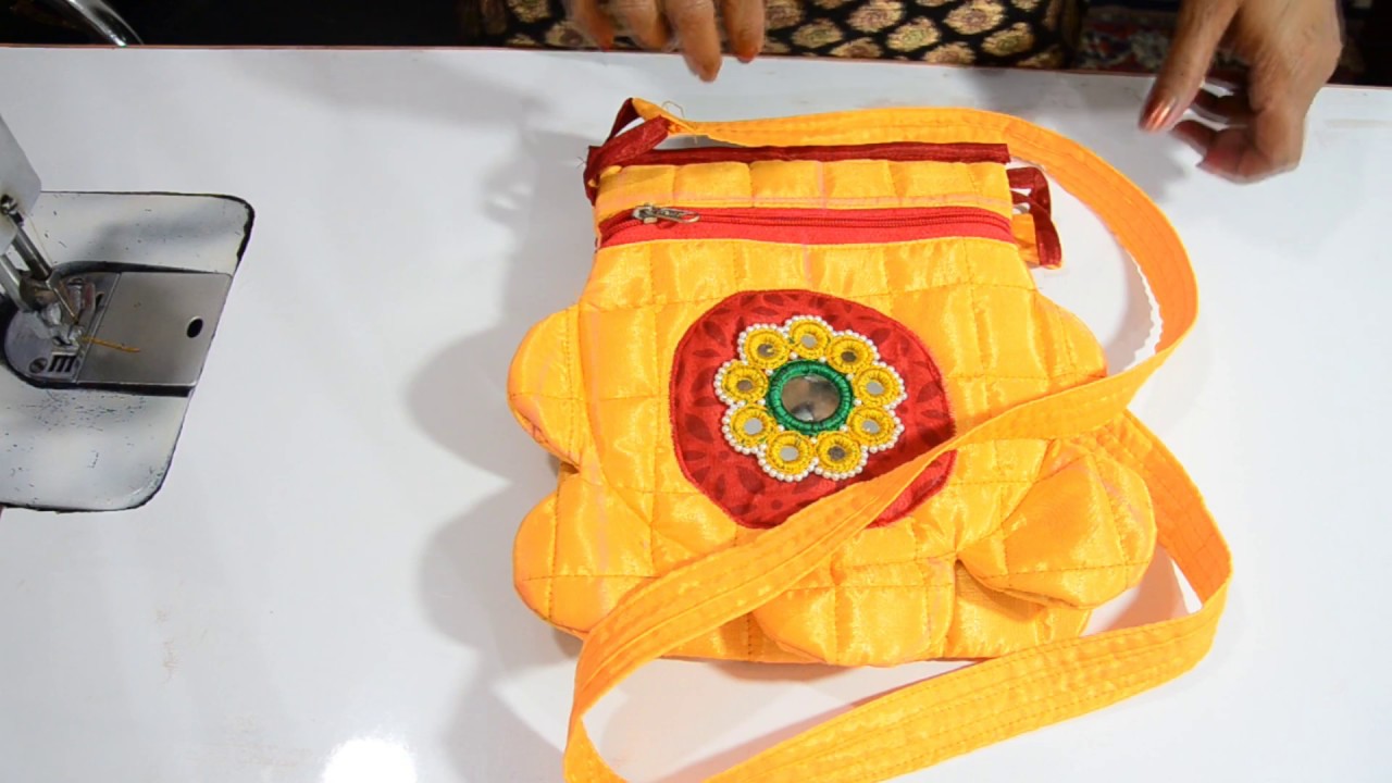 DIY BEAUTIFUL SLING BAG / इस खूबसूरत बैग की बात ही कुछ और है