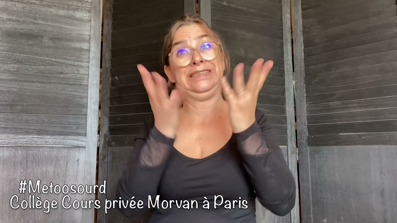 #Metoosourd Cours Morvan