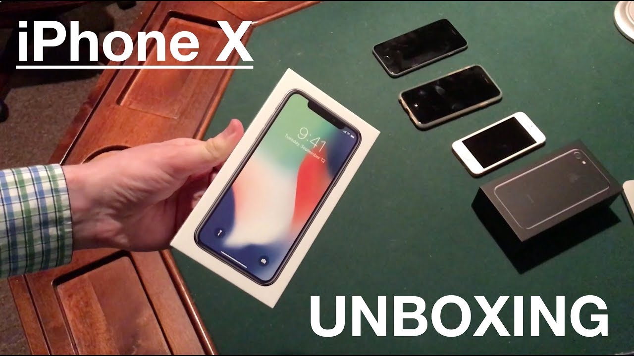 iPhone X Unboxing and Initial Setup! First Impressions