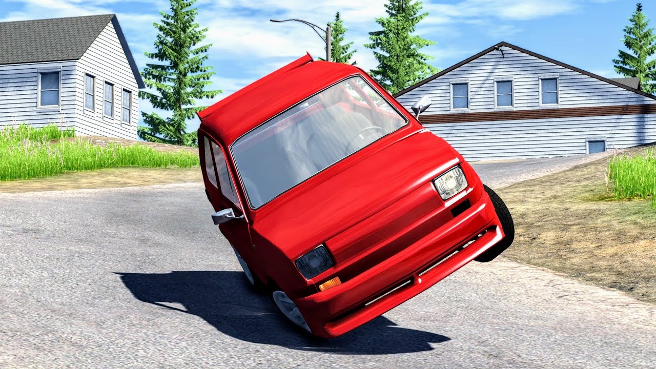 Loss of Control Crashes #3 – BeamNG Drive