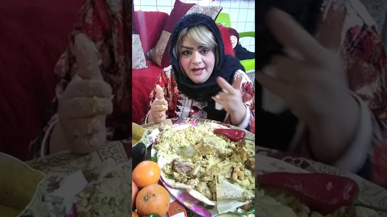 تحديات ام قمر ❤️ منسف اردني بدوي تابعو للأخير يلي يشجع علاقات بنات غير شر،،ع،،يه قبل زواج نص فديو تذ
