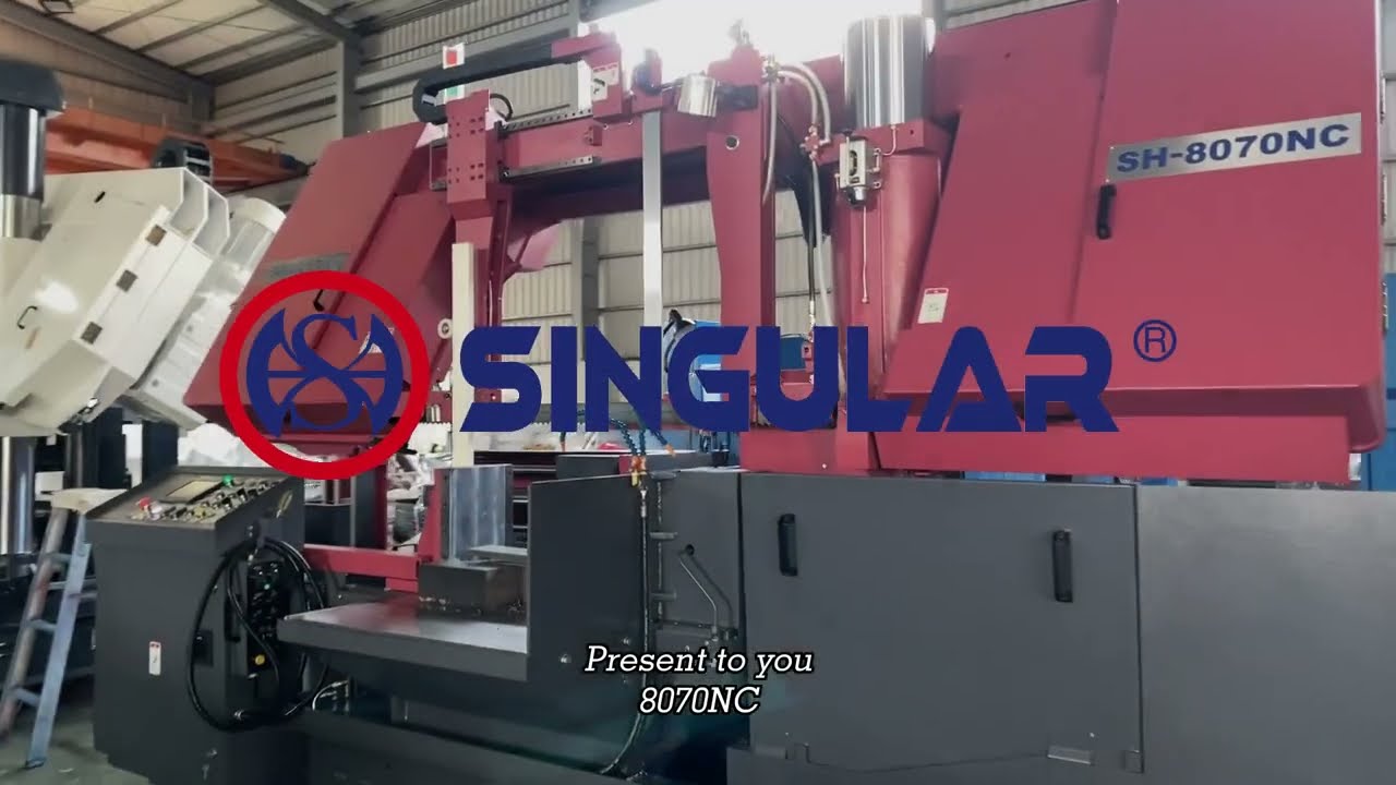 【SINGULAR MACHINERY | 欣鍠機械 】8070NC Series Band Saw / NC 系列鋸床